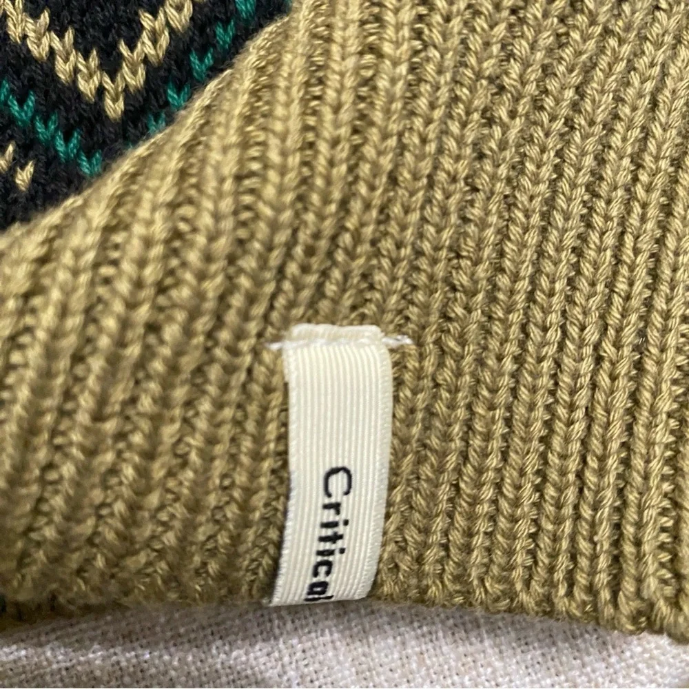 Critical Slide Society Fair Isle Trader Crew Neck Sweater